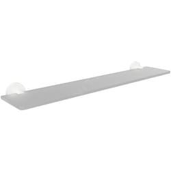 Bemeta - Sapho X-Round - Étagère, longueur 60 cm, verre mat/blanc XR609W