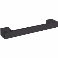 Caractéristiques de la barre de maintien de douche en Laiton 32x4x6cm, Noir Bemeta Nero (135507670) : Matière : Laiton Colori ...