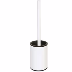 Brosse de toilette X-Round White avec support couleur : blanc matériau : inox dimensions : 90 × 365 × 90 mm à poser au sol La ...