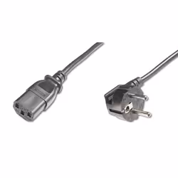 PremiumCord KPSP5, 5 m, CEE7/7, Coupleur C13, 230 V, 10 A