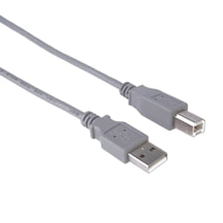 PremiumCord KU2AB1 câble USB 1 m USB 2.0 USB A USB B Gris