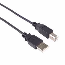 PremiumCord ku2ab2bk, 2 m, USB A, USB B, USB 2.0, Noir