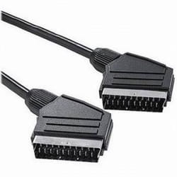 PremiumCord Scart-Scart 2m M/M Câble SCART SCART (21-pin) Noir
