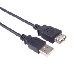 PremiumCord KUPAA1BK câble USB 1 m USB 2.0 USB A Noir