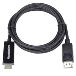 PremiumCord KPORTADK01-01 câble vidéo et adaptateur 1 m DisplayPort HDMI Noir