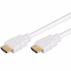 Câble HDMI A vers HDMI M-M - PremiumCord - 10 m - Blanc - Blindé - Transfert Ethernet haute vitesse