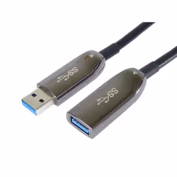 PremiumCord câble USB USB 3.2 Gen 1 (3.1 Gen 1) 10 m USB A Noir