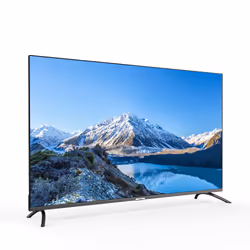 CHiQ U55QM8V, 139,7 cm (55"), 3840 x 2160 pixels, QLED, Smart TV, Wifi, Gris, Argent