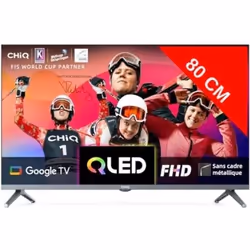CHIQ TV QLED Full HD 80 cm L32QM8T- Google TV QLED