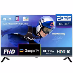 CHiQ L40M9G Téléviseur Smart 40 pouces (100 cm) FHD HDR10 Google TV Google Assistant