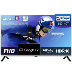 CHiQ L40M9G Téléviseur Smart 40 pouces (100 cm) FHD HDR10 Google TV Google Assistant