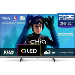 CHiQ Télévision L32QM9G 32 pouces (80 cm) FHD  Smart Téléviseur  QLED TV HDR10 Google TV
