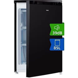 CHiQ Congélateur CSD90D4D vertical 85L mini congélateur à porte unique porte réversible thermostat réglable