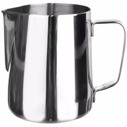 Pichet en acier pouvant être utilisé comme pot à lait pour servir du lait chaud pour le café et pour faire mousser le lait da ...