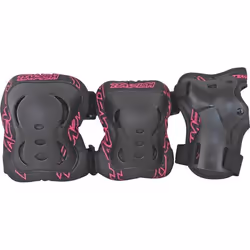 Ensemble de protection - TEMPISH - FID - Noir/Rose - Taille L - Pour femmes - Roller