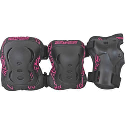 Ensemble de protection - TEMPISH - FID - Noir/Rose - Taille L - Pour femmes - Roller