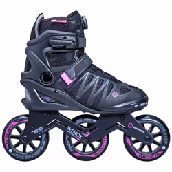 Roller en ligne - TEMPISH - Wenox Top 100 Femme - Noir - Adulte - Roller