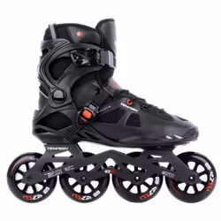 Tempish inlineskates Ezza 90 mm polyéthylène/PVC 75A noir