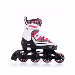 Rollers TEMPISH Rebel T JR BlancNoir - Mixte/Enfant