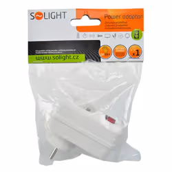 Solight P96 prise de courant Blanc