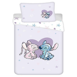 Lilo & Stitch Housse de couette Coeur - Simple - 140 x 200 cm -Article No.: JFK036396