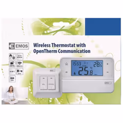 Emos P5616OT thermostat Secteur Blanc - Vue supplémentaire 6