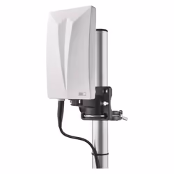 Emos J0802, Intérieure, Extérieure, Gris, 5 m, 87,5 - 698 MHz, Double-polarisation, DVB-T, DVB-T2