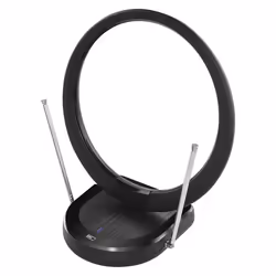 Antenne intérieure - EMOS - J0704 - Full HD - Amplificateur faible bruit - Design moderne