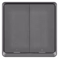 Emos H5015, Bouton intelligent, Gris, Zigbee 3.0, 2400 MHz, Mur, Sans fil