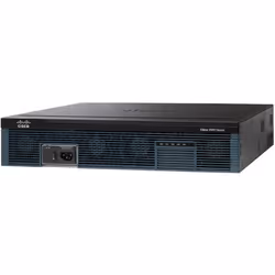Cisco 2921, Ethernet WAN, Gigabit Ethernet, Noir