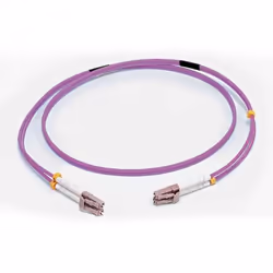 C2G 5 M CORDON DE RACCORDEMENT FIBRE OPTIQUE LC/LC OM4 LSZH - VIOLET, 5 m, OM4, LC, LC