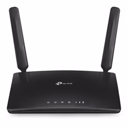 TP-Link Archer MR200, Wi-Fi 5 (802.11ac), Bi-bande (2,4 GHz / 5 GHz), Ethernet/LAN, 3G, Noir, Routeur