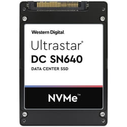 Western Digital Ultrastar DC SN640 2.5" 7,68 To PCI Express 3.1 3D TLC NVMe