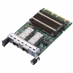 Broadcom NetXtreme N225P 2 x 25G OCP 3.0, Interne, Avec fil, PCI Express, Fibre, 25000 Mbit/s, Vert