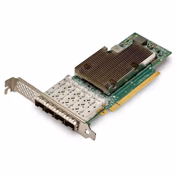 Broadcom BCM957504-P425G, Interne, Avec fil, PCI Express, Fibre, 25000 Mbit/s, Vert, Nickel
