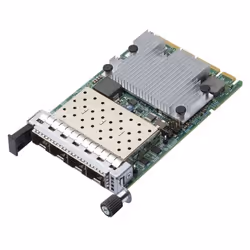 Broadcom BCM957504-N425G, Interne, Avec fil, PCI Express, Fibre, 25000 Mbit/s, Aluminium, Vert, Nickel