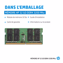 HP 32 GB 3200MHz DDR4 module de mémoire 32 Go - Vue supplémentaire 4