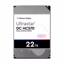 Western Digital Ultrastar DH HC570, 3.5", 22 To, 7200 tr/min