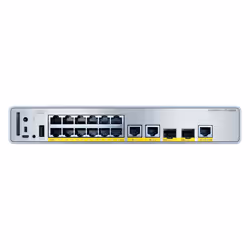 Cisco C9200CX-12T-2X2G-E, Géré, Gigabit Ethernet (10/100/1000), Connexion Ethernet, supportant l'alimentation via ce port (Po ...