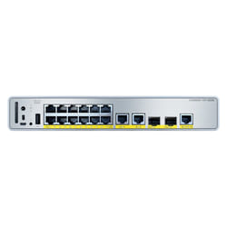 Cisco C9200CX-12T-2X2G-E commutateur réseau Géré Gigabit Ethernet (10/100/1000) Connexion Ethernet, supportant l'alimentation via ce port (PoE)