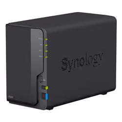 Synology DiskStation DS223 NAS Mini Tower Realtek RTD1619B 2 Go DDR4 8 To HDD DiskStation Manager Noir