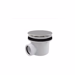 Utilisation du Siphon pour receveur de douche, chromé : Pour évacuer l'eau du receveur de douche Pour receveurs de douche ave ...