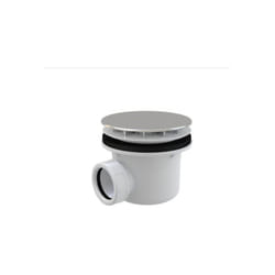 No Brand - Alca Siphon pour receveur de douche, chromé (A49CR)