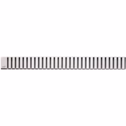 Grille pour caniveau de douche linéaire 650 finition : inox mat matériau : acier inoxydable classe de charge K3 (charge jusqu ...