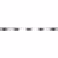 Caractéristiques de la Grille d'évacuation 75cm en acier inoxydable (PURE-750L): Finition : acier inoxydable poli Matériau : ...