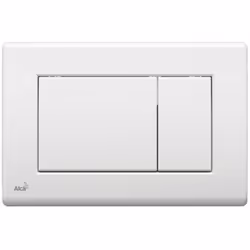 Plaque de déclenchement Rinçage mécanique double compatible avec tous les bâti-supports et les réservoirs de chasse d'eau à e ...