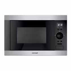 Concept MTV-3125, Intégré, 25 L, 900 W, Boutons, Rotatif, Noir, Acier inoxydable, 1000 W