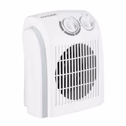 Concept VT-7010, Radiateur/ventilateur, Sol, Blanc, Rotatif, 1500 W, 750 W
