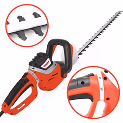 Taille haies électrique - HECHT - 610 - 600 W - 68 cm - Double coupe au laser robuste