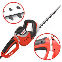 Taille haies électrique - HECHT - 610 - 600 W - 68 cm - Double coupe au laser robuste